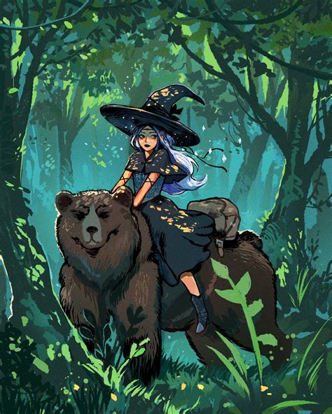 bear witch art|bear witches.